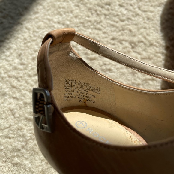 Nude adiPRENE Rockport heels sz6.5 - Picture 5 of 6